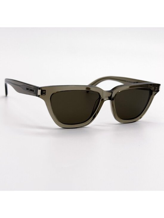 New Saint Laurent Sunglasses SL462 SULPI 020 Brown Grey Eyewear main image 4